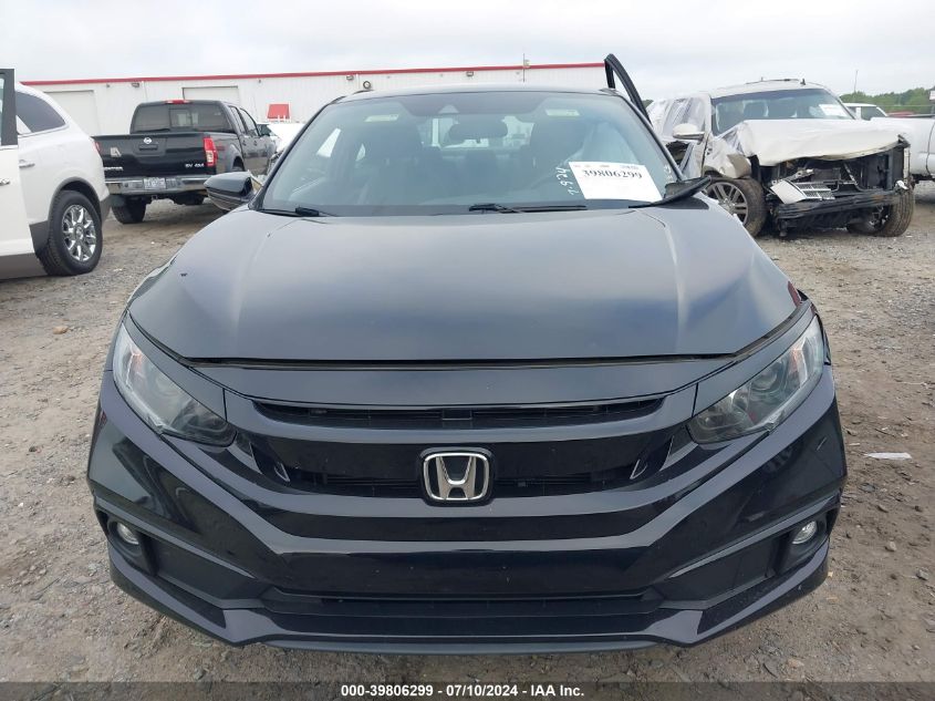 2019 Honda Civic Sport VIN: 2HGFC4B82KH300358 Lot: 39806299