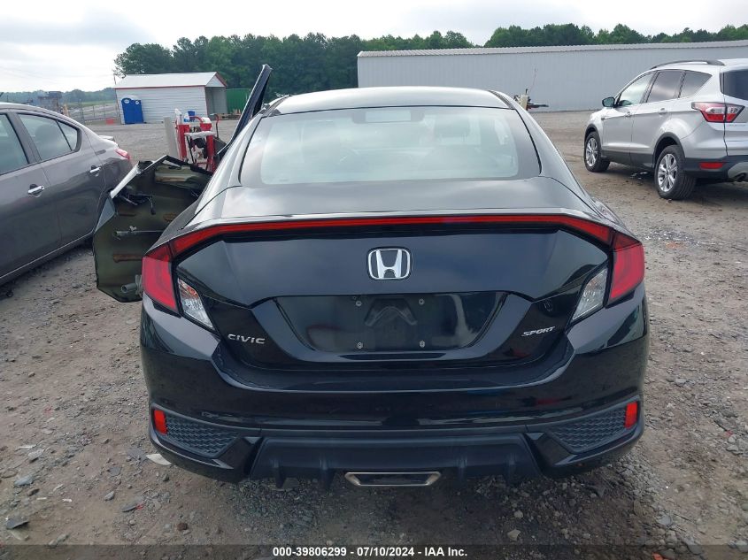 2019 Honda Civic Sport VIN: 2HGFC4B82KH300358 Lot: 39806299