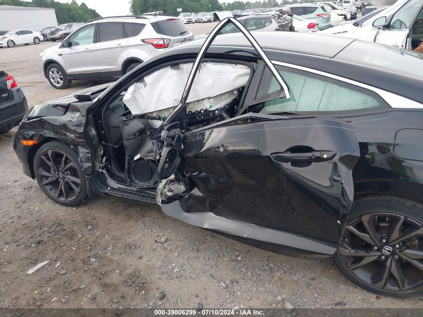 2019 Honda Civic Sport VIN: 2HGFC4B82KH300358 Lot: 39806299
