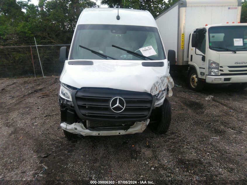 2023 Mercedes-Benz Sprinter 2500 High Roof 4-Cyl Diesel Ho VIN: W1Y4NDHY2PT135991 Lot: 39806303