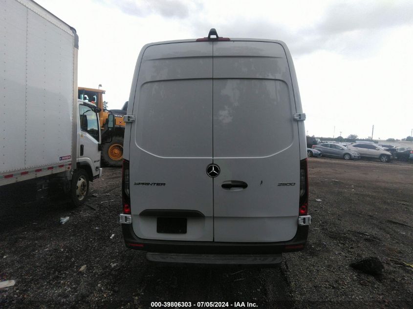 2023 Mercedes-Benz Sprinter 2500 High Roof 4-Cyl Diesel Ho VIN: W1Y4NDHY2PT135991 Lot: 39806303