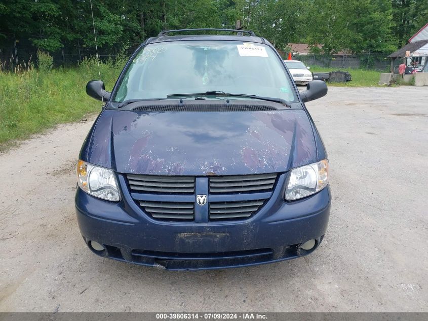 2006 Dodge Grand Caravan Sxt VIN: 2D4GP44L16R637261 Lot: 39806314