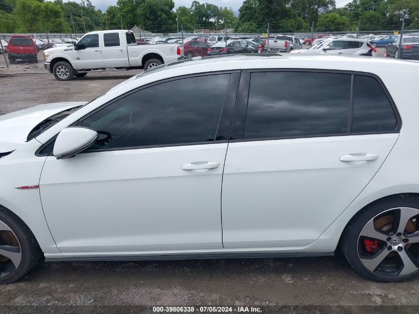 2017 Volkswagen Golf Gti Autobahn 4-Door/S 4-Door/Se 4-Door/Sport 4-Door VIN: 3VW447AU7HM042977 Lot: 39806338