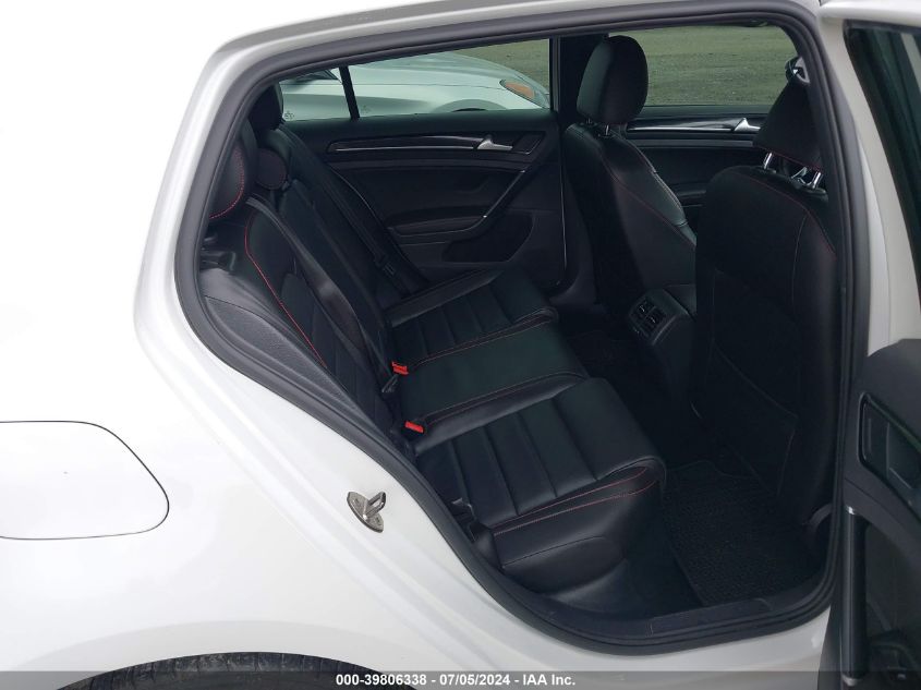 2017 VOLKSWAGEN GOLF GTI AUTOBAHN 4-DOOR/S 4-DOOR/SE 4-DOOR/SPORT 4-DOOR - 3VW447AU7HM042977