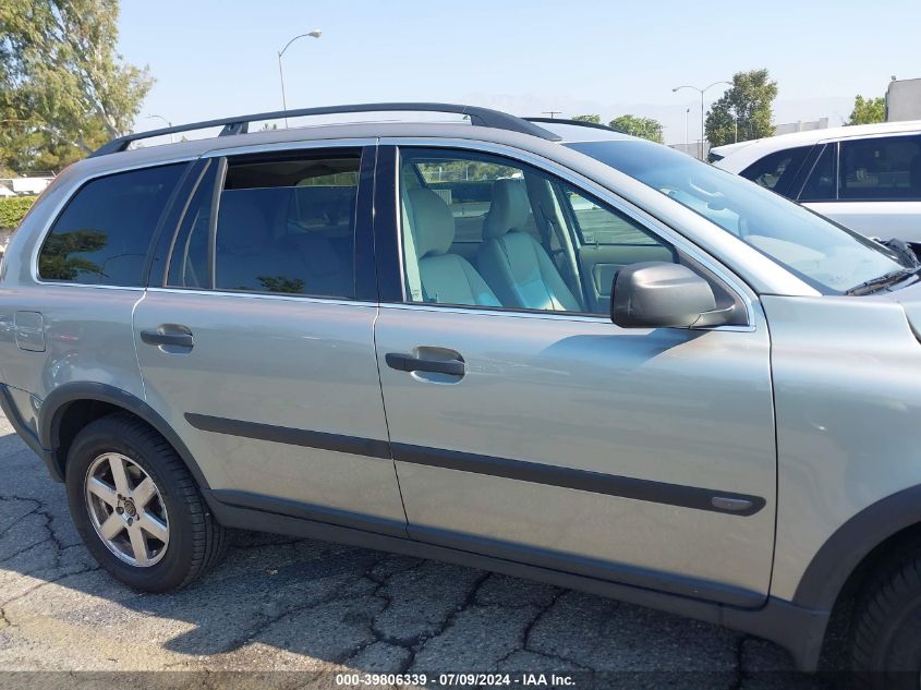 2004 Volvo Xc90 2.5T VIN: YV1CY59H541126599 Lot: 39806339