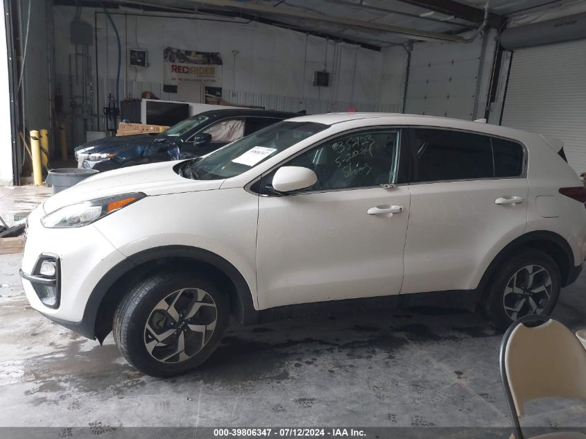 2021 Kia Sportage Lx VIN: KNDPMCAC5M7942233 Lot: 39806347