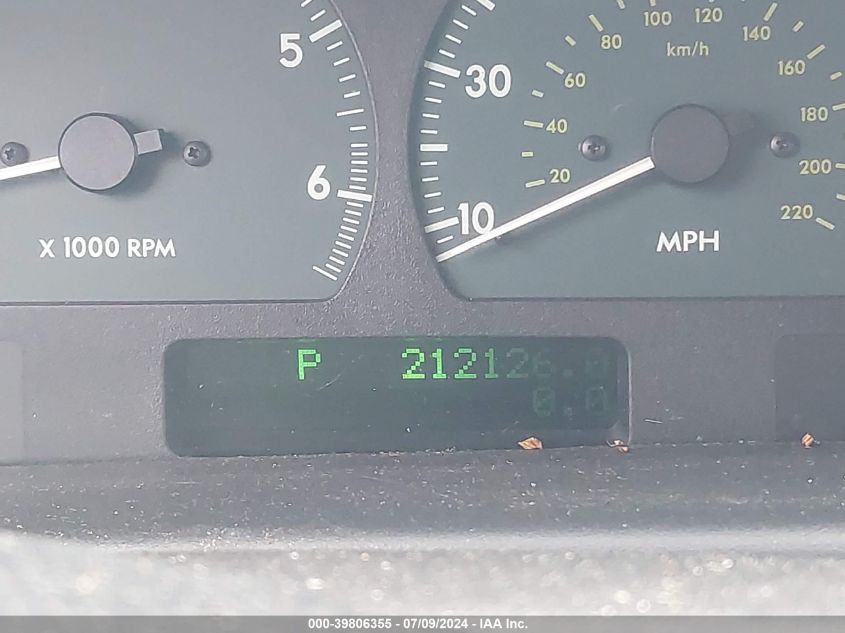 2000 Land Rover Range Rover 4.6 Hse VIN: SALPV1645YA431951 Lot: 39806355