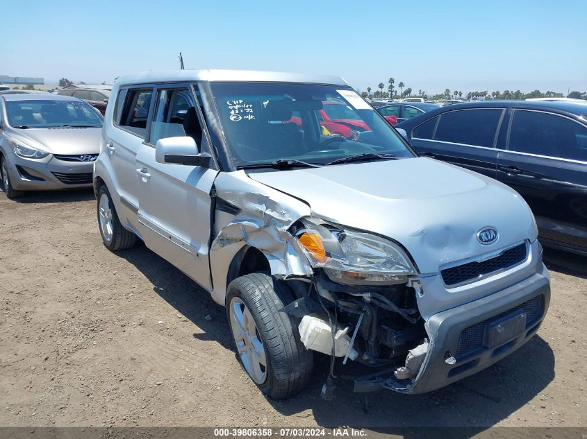 2011 Kia Soul + VIN: KNDJT2A29B7300573 Lot: 39806358
