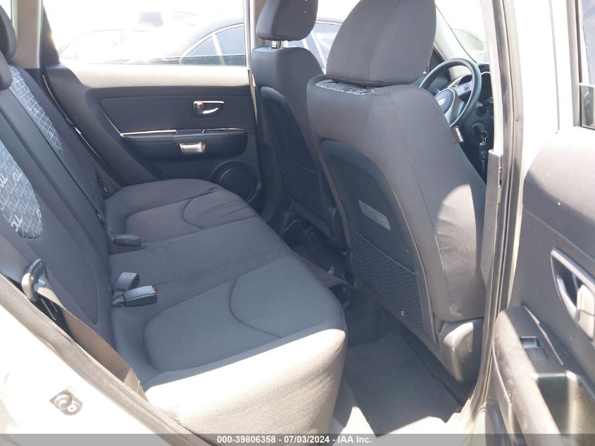 2011 Kia Soul + VIN: KNDJT2A29B7300573 Lot: 39806358