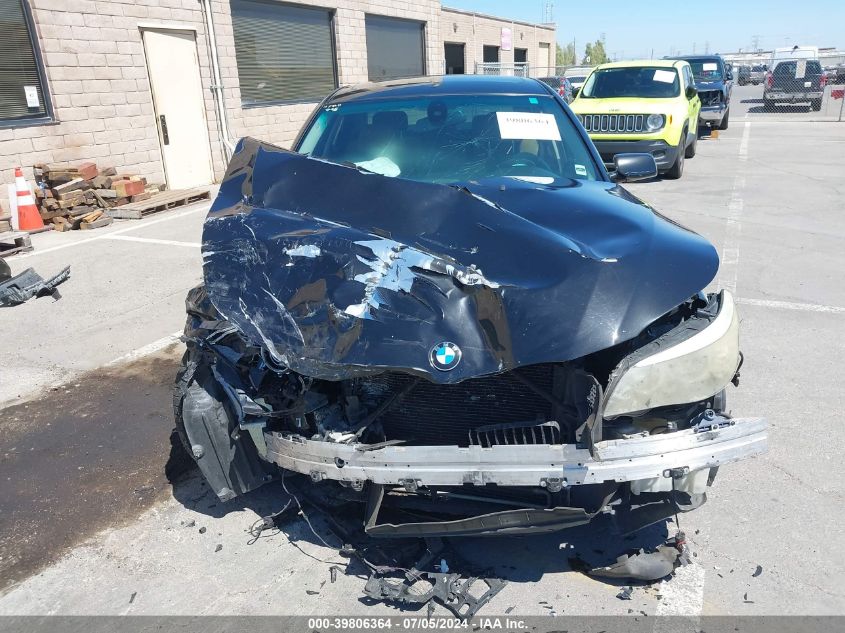 2008 BMW 528I VIN: WBANU53558CT07475 Lot: 39806364