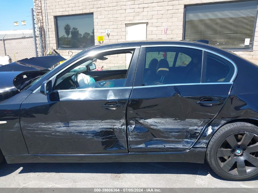 2008 BMW 528I VIN: WBANU53558CT07475 Lot: 39806364