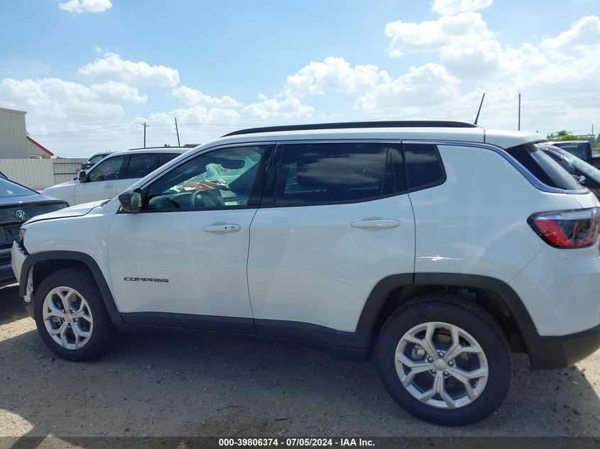 2024 Jeep Compass Latitude 4X4 VIN: 3C4NJDBNXRT154394 Lot: 39806374