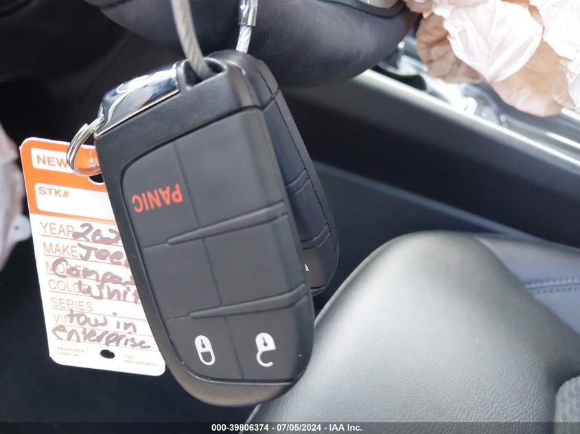 2024 Jeep Compass Latitude 4X4 VIN: 3C4NJDBNXRT154394 Lot: 39806374