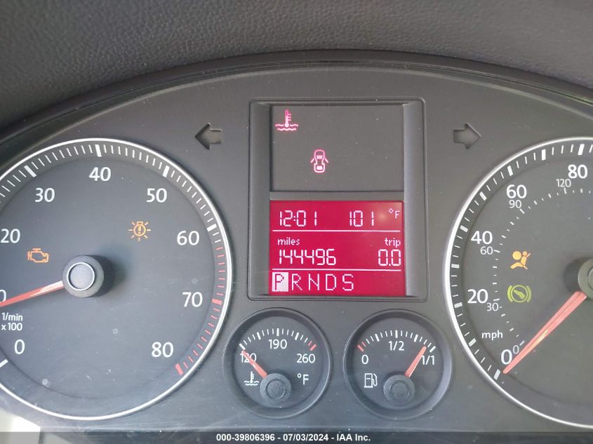 2009 Volkswagen Jetta Se VIN: 3VWRM71K19M177636 Lot: 39806396