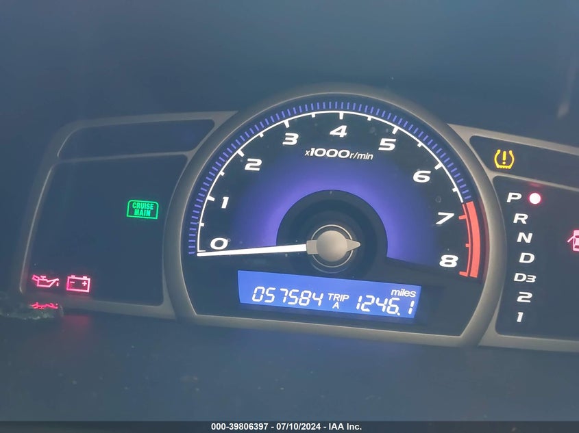 2009 Honda Civic Lx VIN: 2HGFA165X9H545035 Lot: 39806397