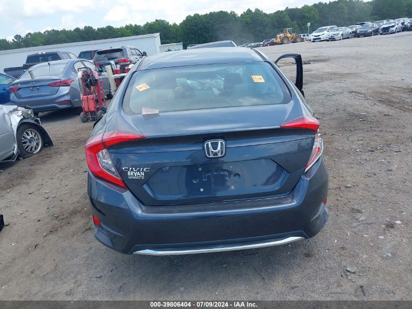 2020 Honda Civic Lx VIN: 2HGFC2F66LH601407 Lot: 39806404