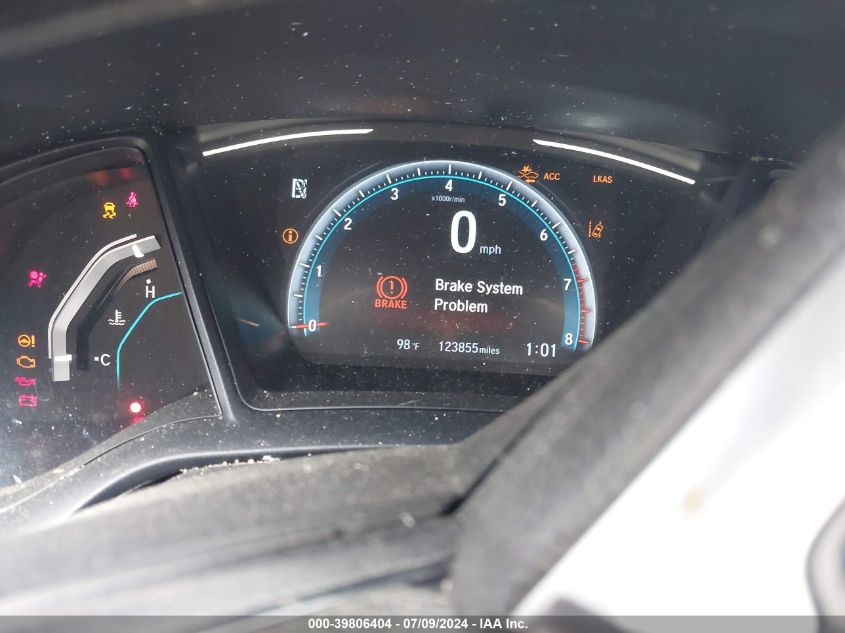 2020 Honda Civic Lx VIN: 2HGFC2F66LH601407 Lot: 39806404