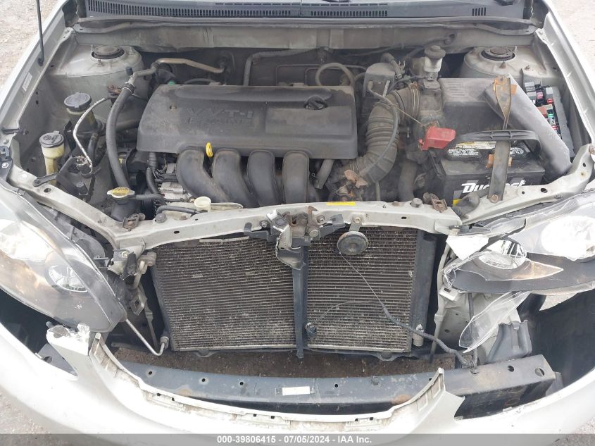 2004 Toyota Corolla Le VIN: 2T1BR32E24C289399 Lot: 39806415