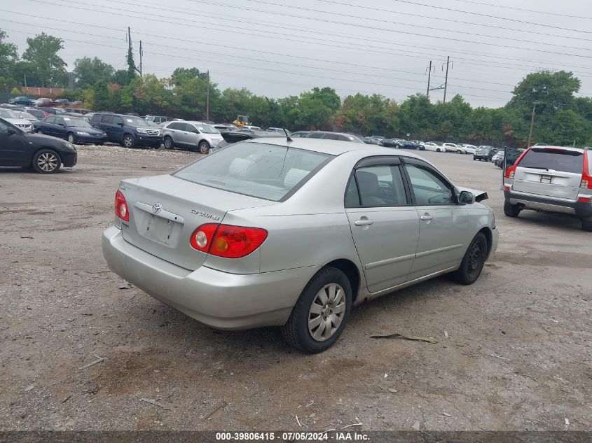 2T1BR32E24C289399 | 2004 TOYOTA COROLLA