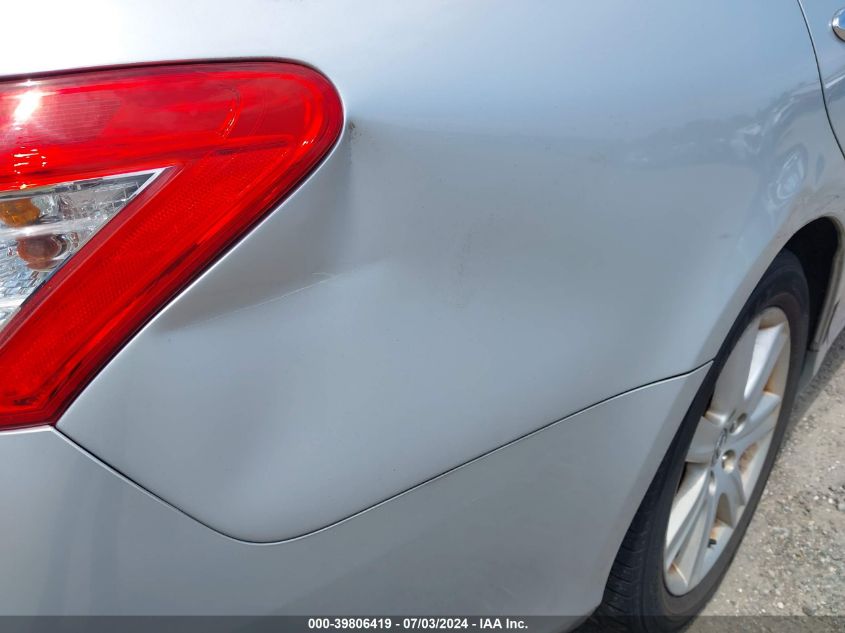 2008 Lexus Es 350 VIN: JTHBJ46G582210139 Lot: 39806419