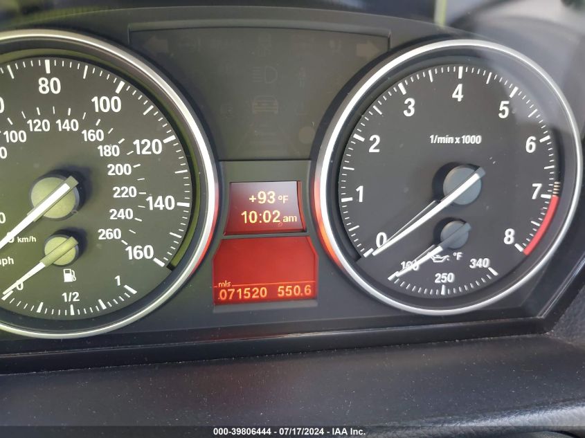 2012 BMW 335I Xi VIN: WBAKF9C56CE858936 Lot: 39806444