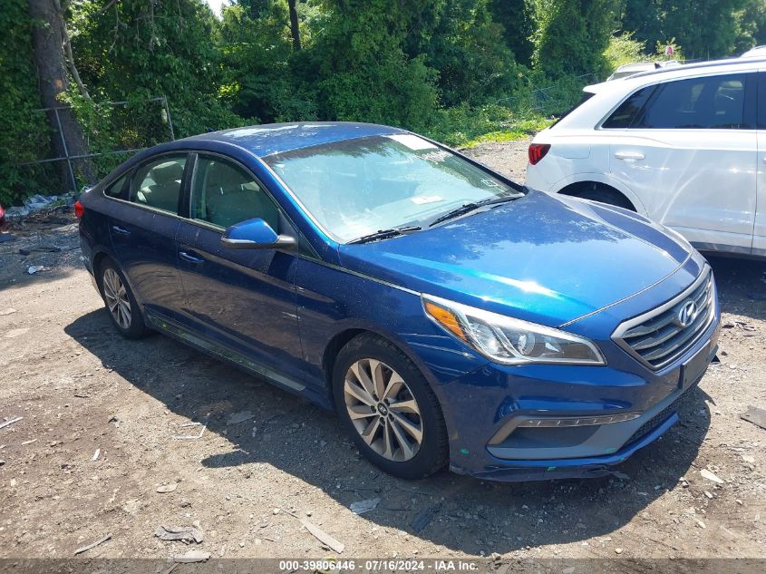 2016 Hyundai Sonata Sport VIN: 5NPE34AF9GH413510 Lot: 39806446