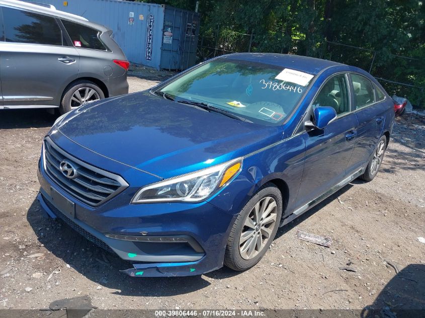 2016 Hyundai Sonata Sport VIN: 5NPE34AF9GH413510 Lot: 39806446