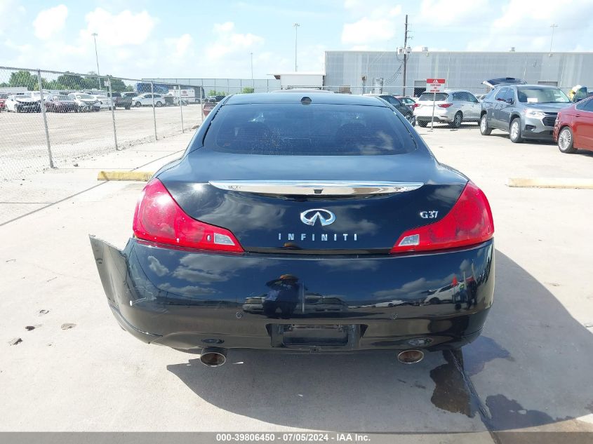 2013 Infiniti G37 Journey VIN: JN1CV6EKXDM922076 Lot: 39806450