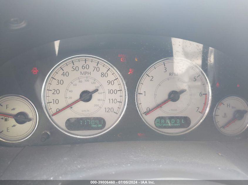 2005 Chrysler Town & Country Limited VIN: 2C8GP64L15R423747 Lot: 39806460