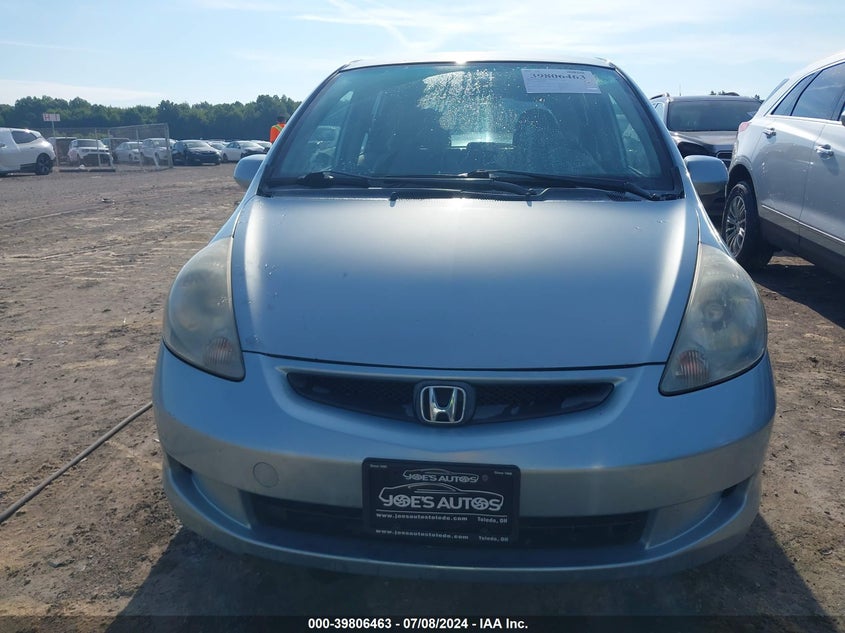 2007 Honda Fit VIN: JHMGD38447S029445 Lot: 39806463