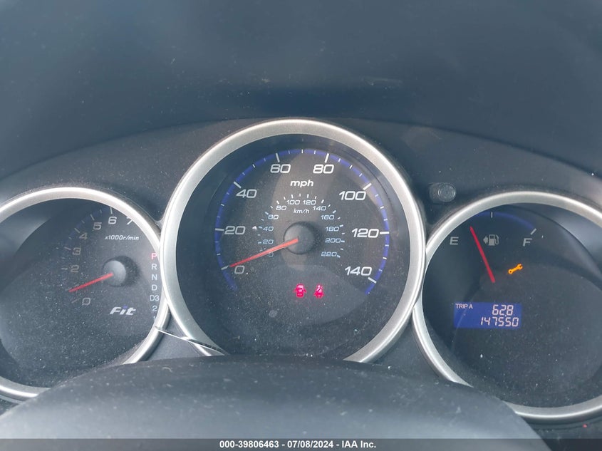 2007 Honda Fit VIN: JHMGD38447S029445 Lot: 39806463