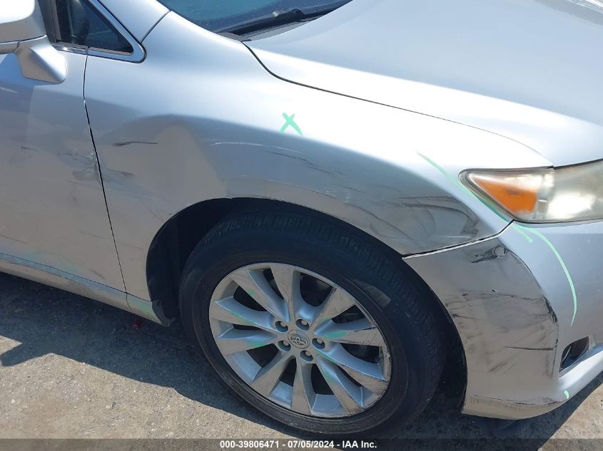 2013 Toyota Venza Le VIN: 4T3ZA3BB2DU080150 Lot: 39806471