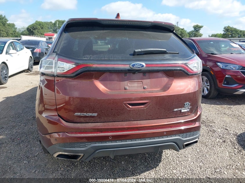 2015 Ford Edge Sport VIN: 2FMTK4AP5FBB77267 Lot: 39806476