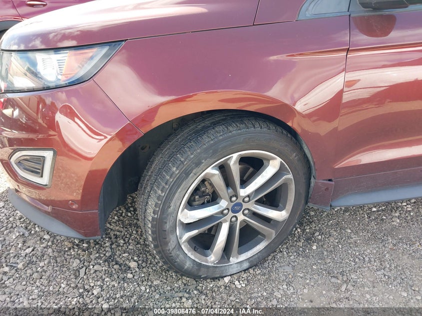 2015 Ford Edge Sport VIN: 2FMTK4AP5FBB77267 Lot: 39806476