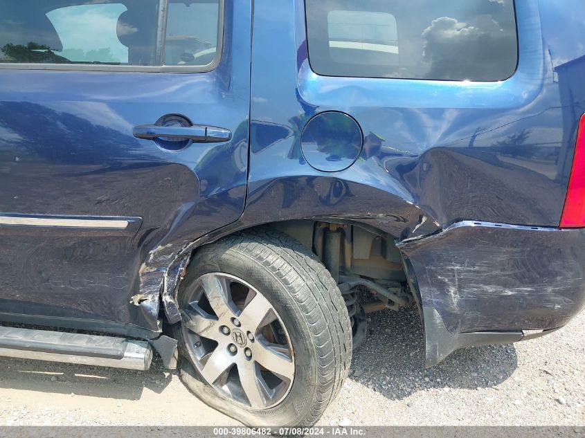 2014 Honda Pilot Touring VIN: 5FNYF4H96EB025599 Lot: 39806482