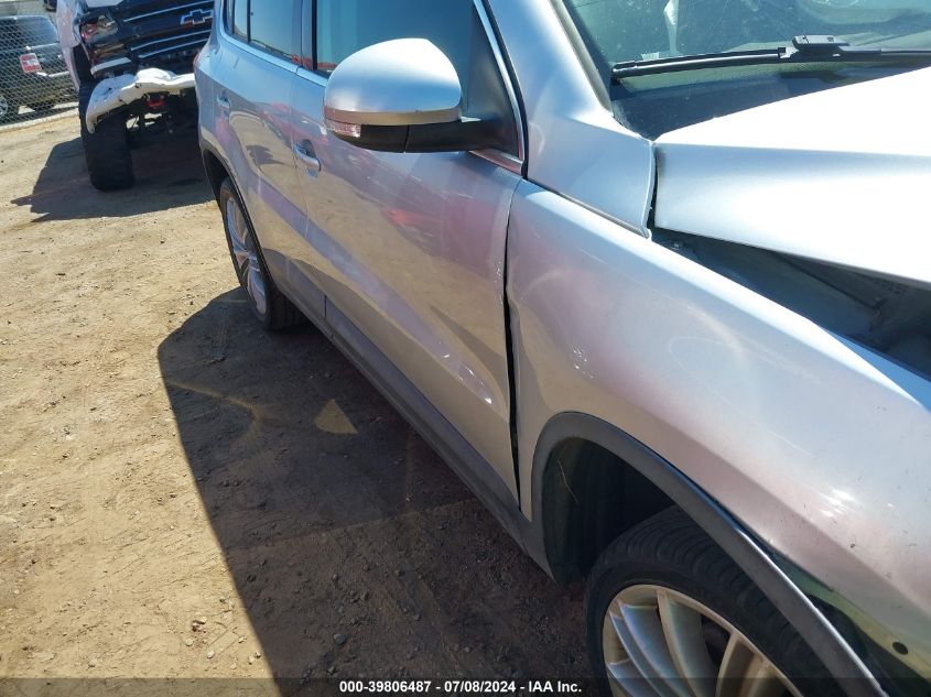 2011 Volkswagen Tiguan S/Se/Sel VIN: WVGAV7AX4BW504332 Lot: 39806487