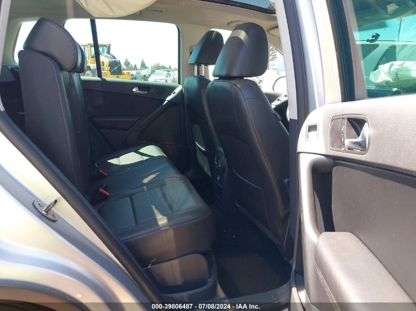 2011 Volkswagen Tiguan S/Se/Sel VIN: WVGAV7AX4BW504332 Lot: 39806487