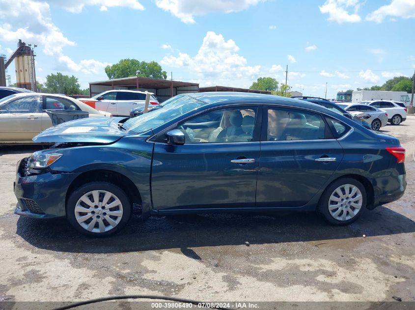 2016 Nissan Sentra Sv VIN: 3N1AB7AP0GY315998 Lot: 39806490