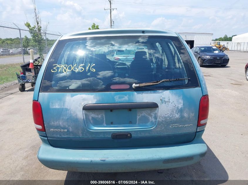 1996 Dodge Grand Caravan Se VIN: 2B4GP44R6TR619557 Lot: 39806516