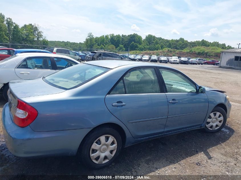 2003 Toyota Camry Le VIN: 4T1BE30K33U713528 Lot: 39806518
