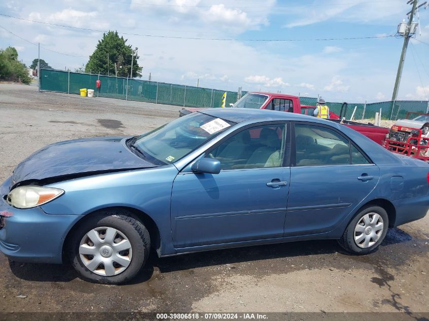 2003 Toyota Camry Le VIN: 4T1BE30K33U713528 Lot: 39806518