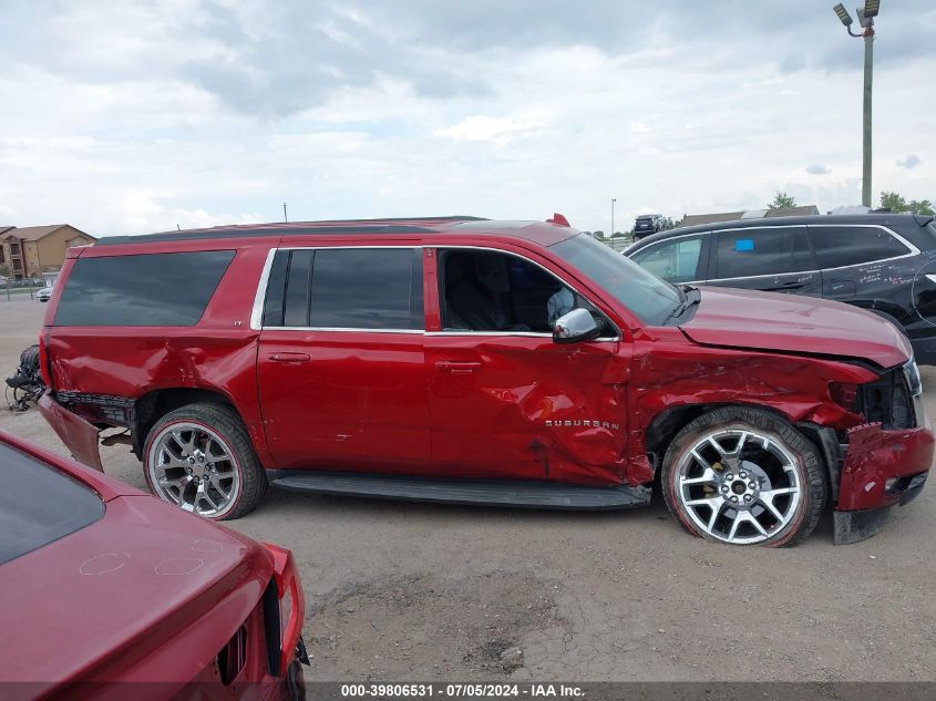 2015 Chevrolet Suburban 1500 Lt VIN: 1GNSKJKC5FR517175 Lot: 39806531