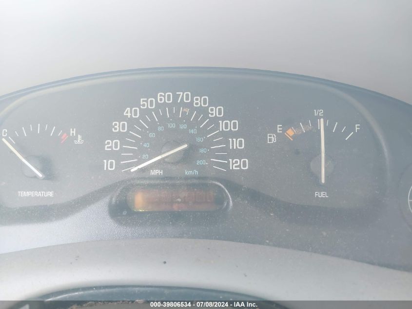 1999 Buick Century Custom VIN: 2G4WS52M3X1610759 Lot: 39806534