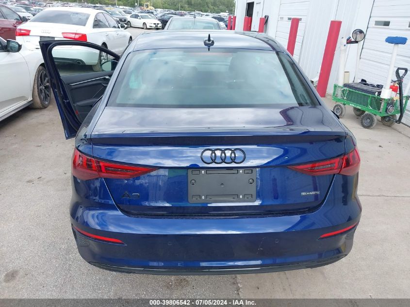 2024 Audi A3 Premium 40 Tfsi Quattro S Tronic VIN: WAUGUDGY1RA079236 Lot: 39806542