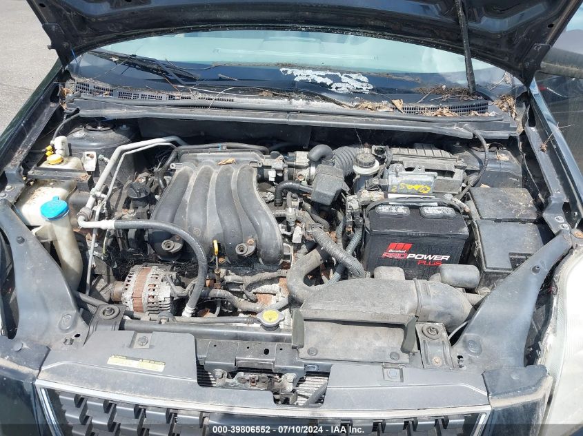 2009 Nissan Sentra 2.0Sl VIN: 3N1AB61E59L625542 Lot: 39806552