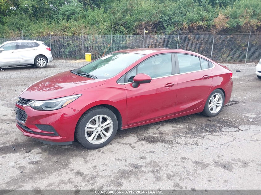 2017 CHEVROLET CRUZE LT AUTO - 1G1BE5SM7H7213952