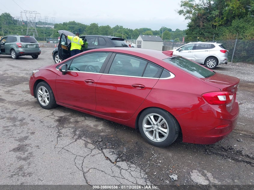 2017 CHEVROLET CRUZE LT AUTO - 1G1BE5SM7H7213952