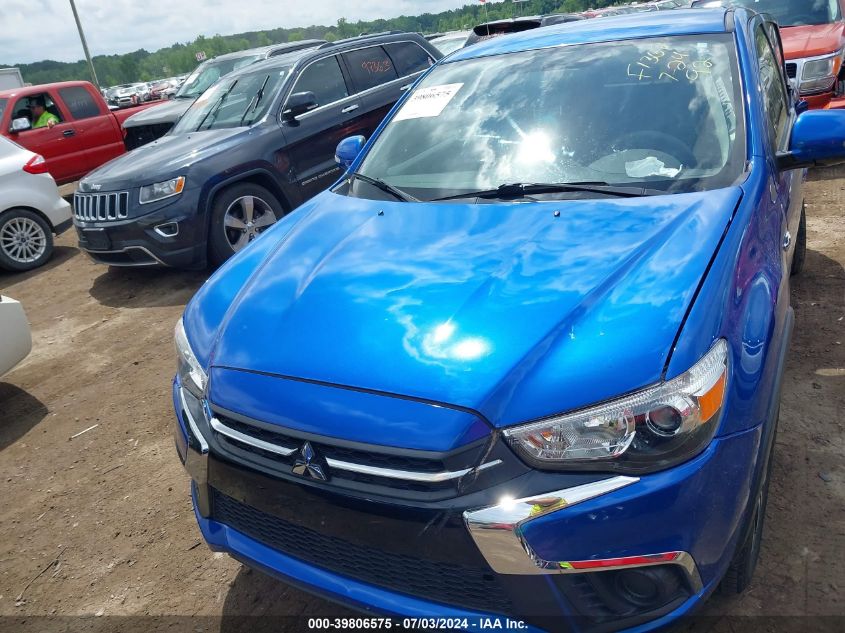 2019 Mitsubishi Outlander Sport 2.0 Es VIN: JA4AP3AU8KU004869 Lot: 39806575