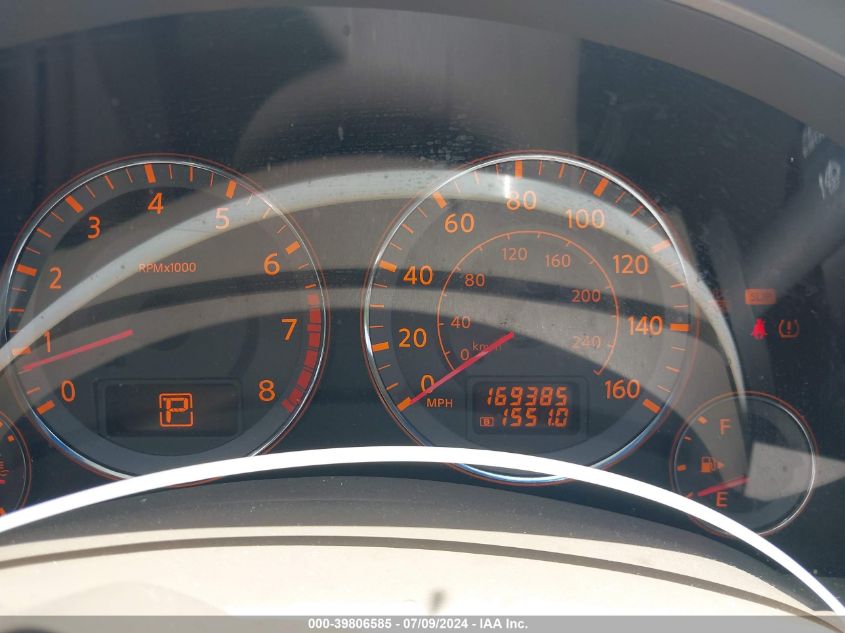 2008 Infiniti Fx35 VIN: JNRAS08U98X104785 Lot: 39806585