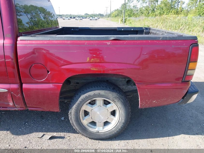 2005 GMC Sierra 1500 Sle VIN: 2GTEC13T051153952 Lot: 39806586